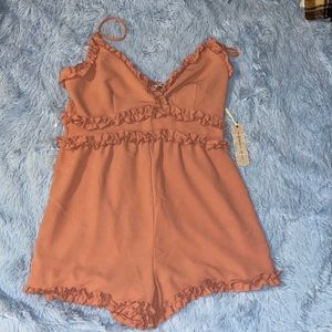 Fashion Nova Ruffle Romper